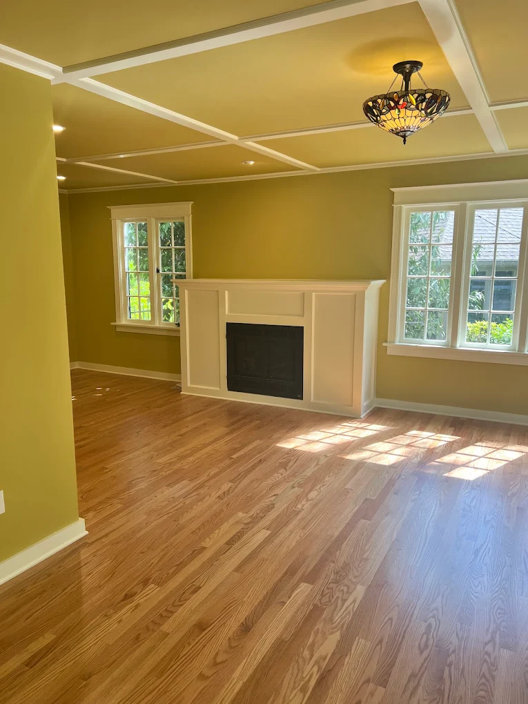 Restored Craftsman living room